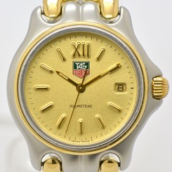 Auth TAG Heuer S/el S05.413C Quartz Two-tone Boy's Watch #288958