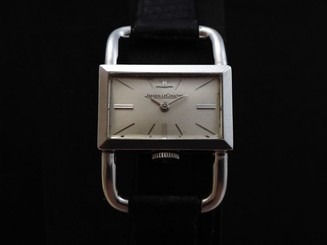 Original Jaeger LeCoultre Etrier Mechanical Swiss Steel Watch Ladie's 60's