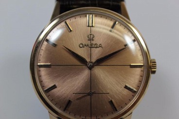 Vintage Omega 18kt Gold Men's Watch