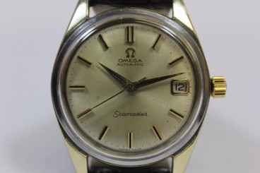 OMEGA Seamaster Cal 562 Gold Plated Automatic Mens Watch 166.010