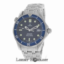  Midsize Unisex Omega Seamaster 2561.80 Diver 300M Date 36MM Bond Quartz Watch