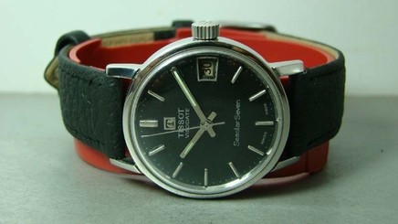 VINTAGE TISSOT VISODATE SEASTAR WINDING 9638984 WRIST WATCH USED ANTIQUE M138