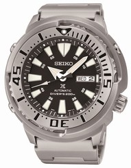 Seiko SRP637 Prospex Automatic Diver Black Dial Stainless Steel Mens Watch