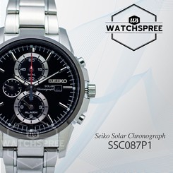 Seiko Men Chronograph Solar Watch SSC087P1