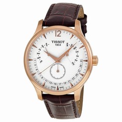 New Tissot Tradition Perpetual Calendar Rose Gold PVD Men's Watch T0636373603700