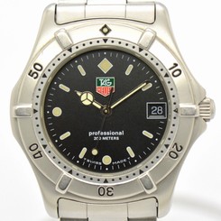 Auth TAG Heuer 2000 Professional 200M 962.006-2 Quartz Watch for Men #4957