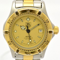 Auth Tag Heuer 2000 Professional 200 Women's Watch 964.008 Quartz #2311