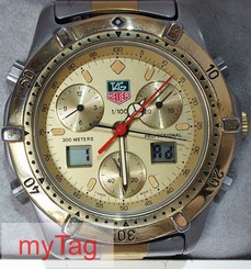 TAG Heuer RARE Full Size 2000 Chronograph 265.406
