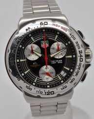 Tag Heuer F1 Indy 500 Chronograph CAC111B Quartz Stainless Steel Watch