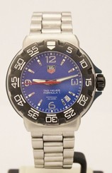  Tag Heuer Formula 1 Stainless Steel Quartz Blue Dial Watch