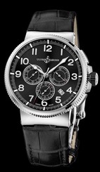 Ulysse Nardin Marine Chronograph Manufacture 43mm Stainless Steel 1503-150/62