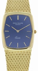 Men's Vintage Patek Philippe 18K Yellow Gold Quartz