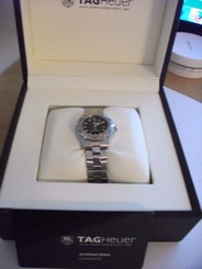TAG Heuer Women's "Aquaracer" Stainless Steel Sport Watch
