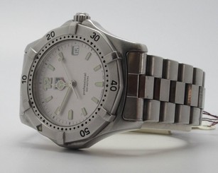 TAG HEUER WK1321-1 WOMENS ALL STAINLESS STEEL PROFESSIONAL WATCH