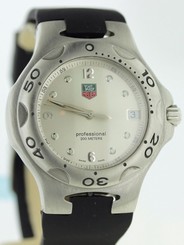 MINT COND MENS TAG HEUER KIRIUM WL1114 41.5MM LIKE NEW COND ON A RUBBER STRAP