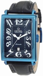 Gevril Men's 5006A Avenue of Americas Swiss Automatic ETA 2892 Date PVD Watch