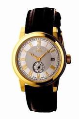 Gevril Men's 2502L Madison Swiss Automatic ETA 2895 SOLID 18K GOLD Date Watch