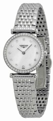 Longines L42410806 / L4.241.0.80.6 La Grande Classique Pearl Women DIA Watch New 7612356117429