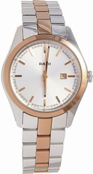 Rado Hyperchrome Silver Dial Two-Tone Ceramos and Steel Ladies Watch R32976102