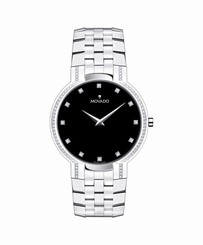 MOVADO Faceto Diamond Gents Watch 0606237 - RRP ��2575 - BRAND NEW