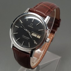 1984 Omega Seamaster Automatic Day Date PAF Airforce Military Caliber 1020 Watch