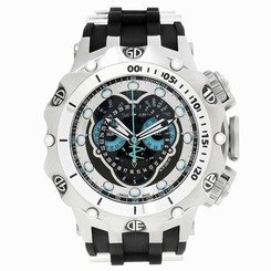 Invicta Watches : 20422 Black And Silver Quartz Men Watch