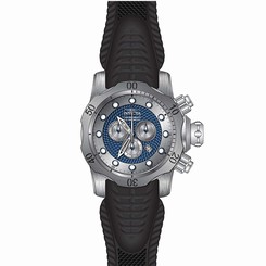 Invicta Watches : 20440 Quartz Chronograph Date Black Silicone Men Watch
