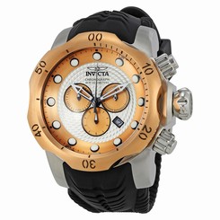 Invicta Watches : 20442 Rose And Silver Quartz Men Watch
