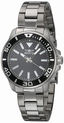 Invicta Watches : 21538 Black Dial Stainless Steel Band Women Watch