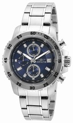 Invicta Watches : 21572 Blue Dial Water-resistant Men Watch