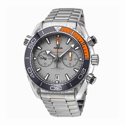 Omega Watches : 215.90.46.51.99.001 Grey Dial Uni-directional Rotating Band Men Watch