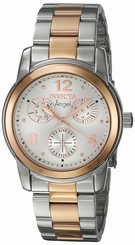 Invicta Watches : 21689 Silver Dial Stainless Steel Band Women Watch
