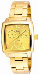 Invicta Watches : 21710 Gold Dial Stainless Steel Band Women Watch