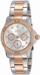 Invicta Watches : 21762 Silver Quartz Women Watch