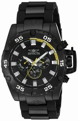 Invicta Watches : 21782 Black Dial Rubber Men Watch