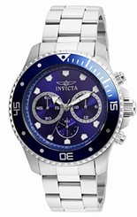 Invicta Watches : 21788 Blue Dial Stop-watch Tachometer Men Watch