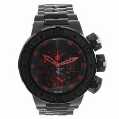 Invicta Watches : 22270 Black Dial Stainless Steel Band Men Watch