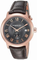 Raymond Weil Watches : 2238-PC5-00209 Automatic Small Second Dial Date Brown Leather Men Watch