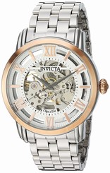 Invicta Watches : 22628 Silver Skeleton Automatic Men Watch