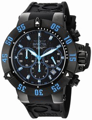 Invicta Watches : 22925 Quartz Chronograph Date Black Silicone Men Watch