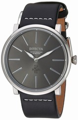 Invicta Watches : 22930 Quartz Analog Black Leather Men Watch
