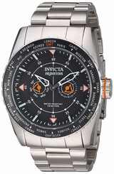 Invicta Watches : 22984 Grey Dial Stainless Steel Band Men Watch
