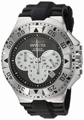 Invicta Watches : 23039 Black Dial Stainless steel Band Men Watch