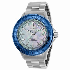 Invicta Watches : 23137 Platinum Mother Of Pearl Automatic Men Watch