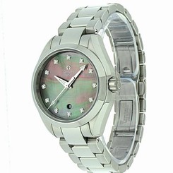 Omega Watches : 231.10.34.20.57.001 Dark Mother Of Pearl Automatic Women Watch