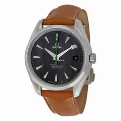 Omega Watches : 231.12.42.21.01.003 Automatic Date Brown Leather Men Watch