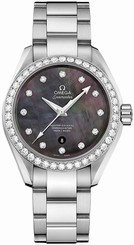 Omega Watches : 231.15.34.20.57.001 Grey Mother Of Pearl Dial Stainless Steel Band Men Watch