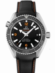 Omega Watches : 232.32.42.21.01.005 42mm Automatic Chronometer Planet Ocean Black Dial Stainless Steel Case With Black Rubber Strap Men Watch