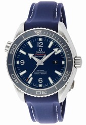 Omega Watches : 232.92.38.20.03.001 Automatic Chronometer Planet Ocean 600M Titanium Case Blue Rubber Women Watch