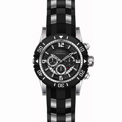 Invicta Watches : 23696 Black Quartz Men Watch